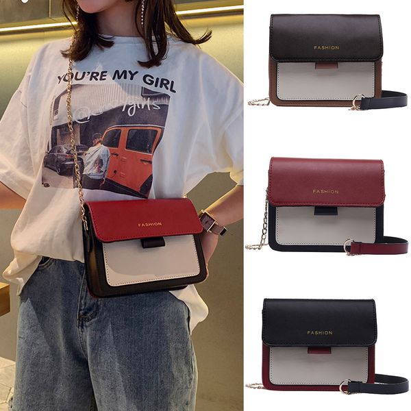 

crossbody bag women small square bag wild shoulder messenger fashion one-shoulder new design female handbag