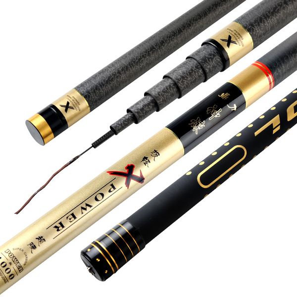 

high carbon power hand rod super hard taiwan fishing olta super light hand pole long section distance throwing cane fishing gear