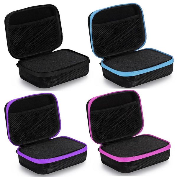 

12 compartment storage bag for 5ml 10ml 15ml essential oil bottles carrying holder case women cosmetic makeup bag organizer