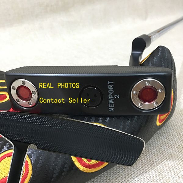 

Быстрая доставка Новая модель Черный NP-2 Golf Putter Съемные грузы + клюшка Headcover 33 34 35 "В