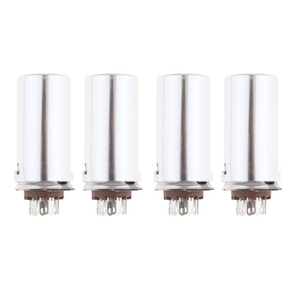 

4x 9pin vacuum tube socket w/ aluminum for 12ax7