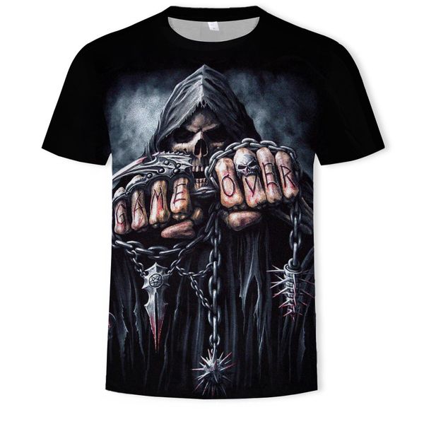 

mens designer skeleton 3d printed t-shirt t-shirt, White;black