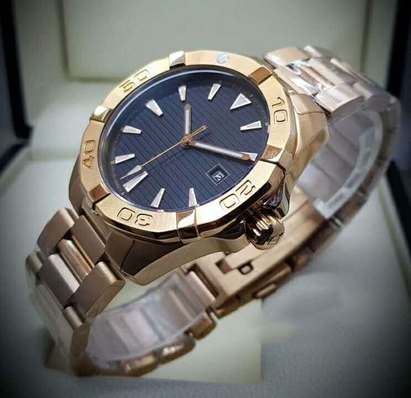 

Новый номер картины C5 мужские часы синий циферблат и золотой ремешок 43 мм циферблат оригинальный Застежка водонепроницаемость мужские часы