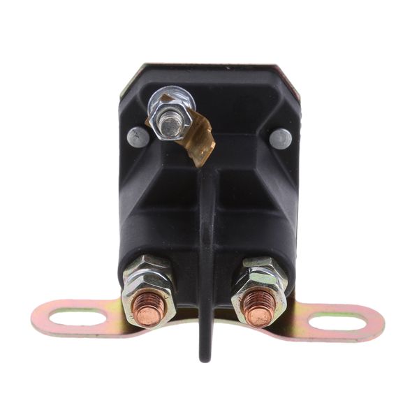 

new 3 terminal starter solenoid for lawn mower using a side side mounted