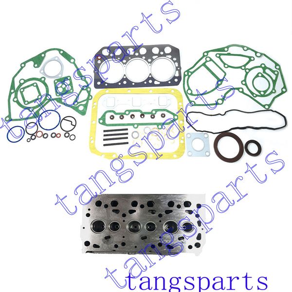 

new s3l cylinder head with engine gasket kit for mitsubishi engine fit mahindra 2015 tractor engine
