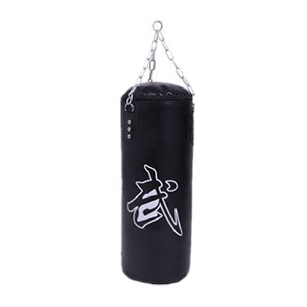 

punching bag with chains sparring boxing training (empty) exercise tool heavy musculation sandbag