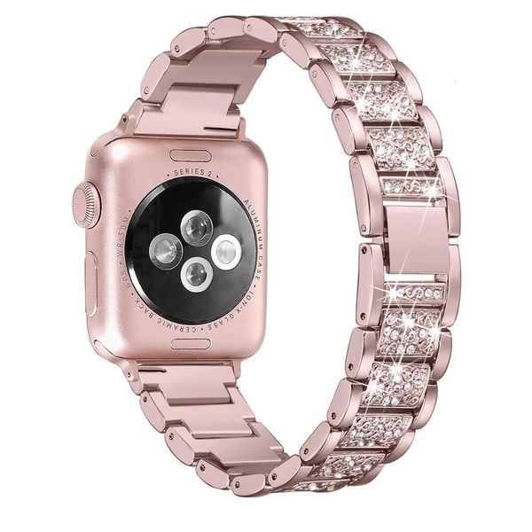 

Для Apple Часы группы 38мм 40мм 42мм 44mm Женщина Алмазного диапазон для Apple Часы серия 5 4