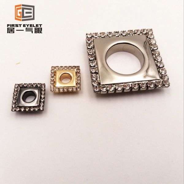 

diamond series eyelet for windbreak jeans headgear footwear high-quality better price factory direct price welcome to customize, Black