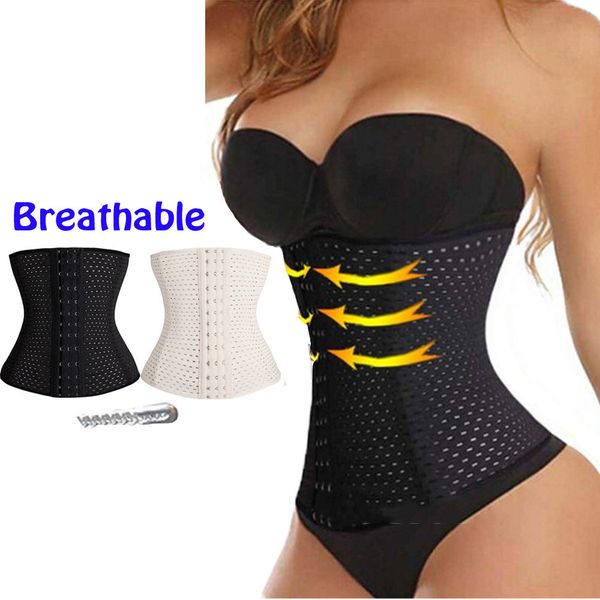 

dropshipping женщины дышащей талии формирователи талия тренер cincher underbust формирователи корсет профилировщик тело 2019 дышащий shapewe, Black;brown