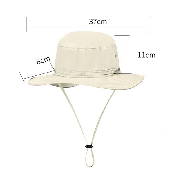 

bucket hat водостойкой быстрое высыхание регулируемая зонт открытый fisherman cap с chin строка для рыбалки скалолазанию, Black;white