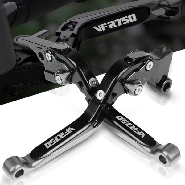 

motorcycle vfr 750 cnc adjustable extendable brake clutch levers for vfr750 vfr 750 1991-1997 1992 1993 1994 1995 1996