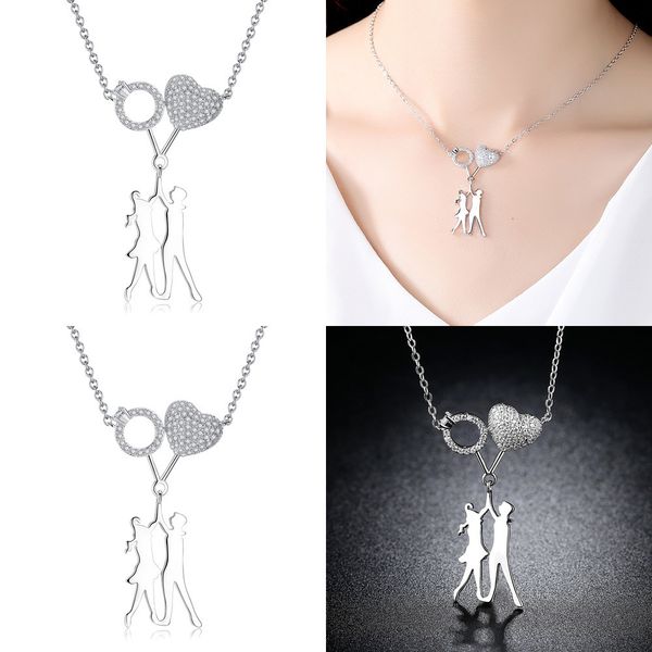 

concise lovers necklace personality peach necklace doll necklaces turtle pendants hip hop jewelry silver necklaces ing