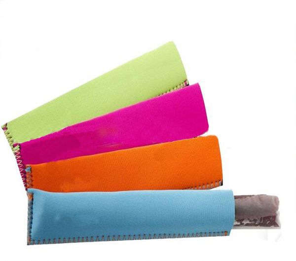 

multicolour pinted neoprene ice popsicel sleeve 500pcs/lot