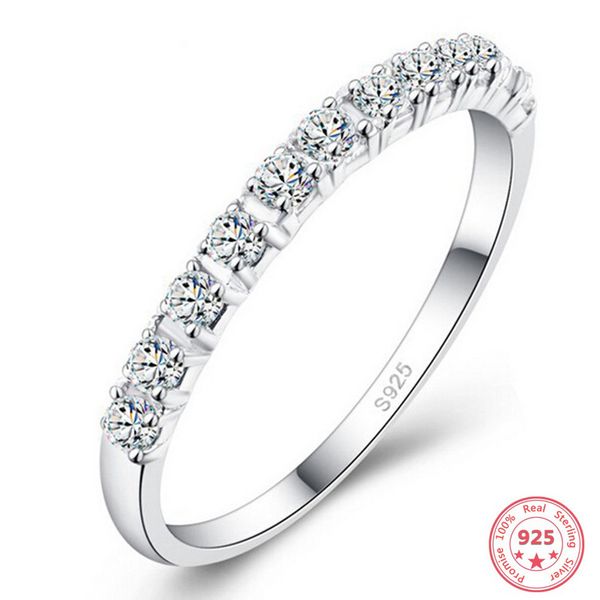 

925 sliver white 1.1g 2 diamond ring for women luxury anillos z gemstone bizuteria engagement silver 925 jewelry ring, Golden;silver