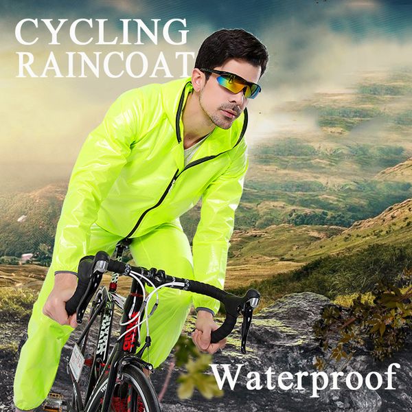 

new fashion outdoor sports fishing man & woman waterproof raincoat suit motorcycle rain jacket poncho large size rain coat