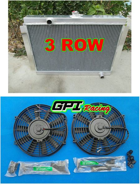 

1975-83 for for datsun fairlady z 280z 280zx aluminum radiator 2.8l mt + fan