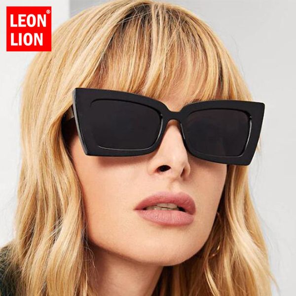 

leonlion 2020 классический vintage sunglasss женщин ретро улице избили очки открытый вождения feminino uv400 магазины, White;black
