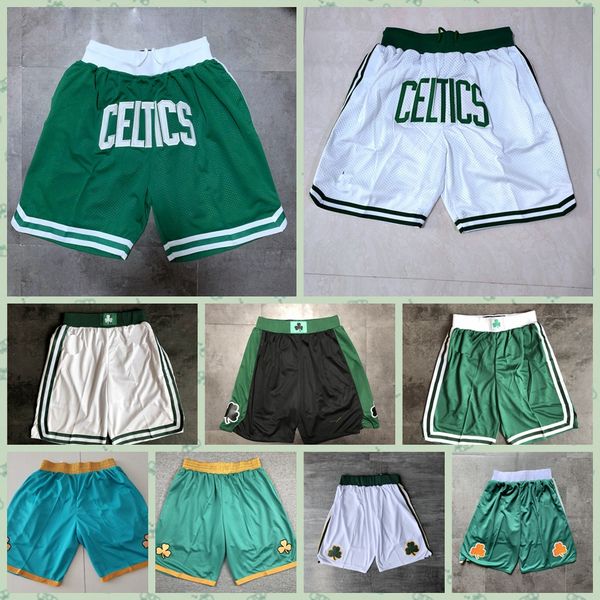 

just don 2019 basketball shorts tatum brown walker stitched pocket shorts sweatpants s-xxl, Black;red