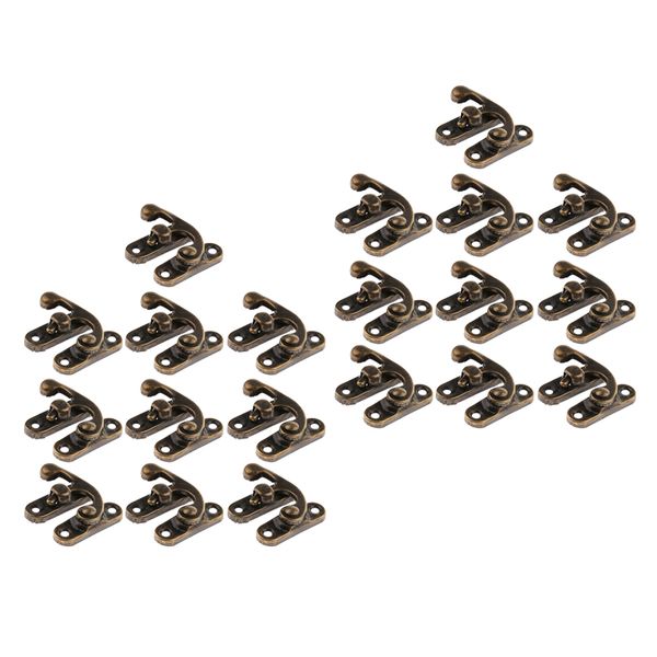 

20 pcs bird breeding box lock parrot cage fitting nesting lock random color