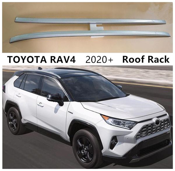 

for toyota rav4 2020 2021 2022 roof rack luggage racks bar aluminium alloy screw installation accessories