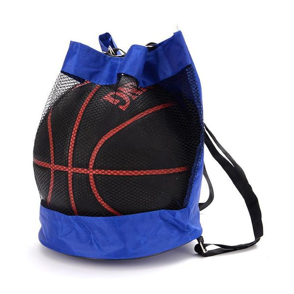

basketball backpack oxford volleyball shoulder string bag mesh soccer backpacks storage bags outdoor sports crossbody bag 2019 hot