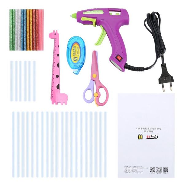 

hs12109 30w горячего расплава клея gun термопистолеты для diy handwork игрушки инструменты для ремонта electric heat температуры клеевых пис