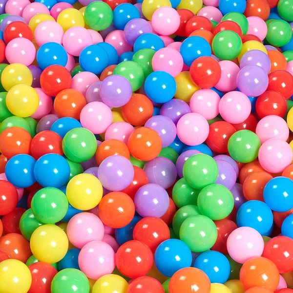 

eco-friendly colorful soft water pool ocean wave ball pits baby funny toys stress air ball kids outdoor fun sports dia 5.5cm 100 equipment