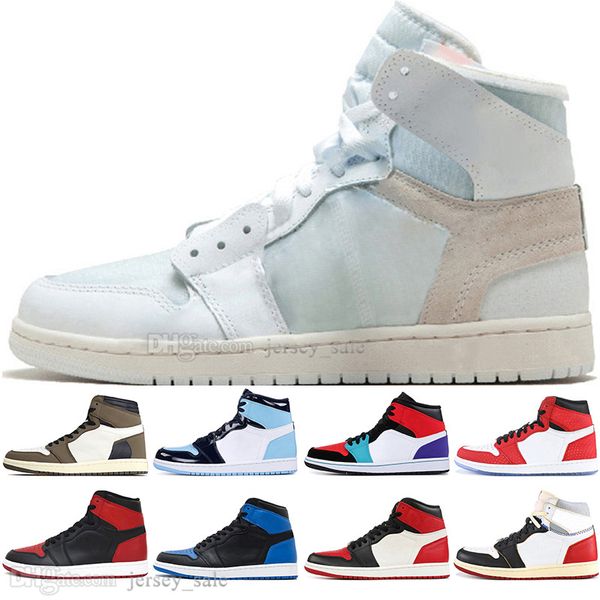 

fashion 1 og travis scotts cactus jack obsidian unc spiderman mens basketball shoes 1s 3 banned bred toe men sports designer sneakers