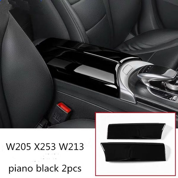 

car styling stowing tidying armrest box protect stickers cover for c glc w213 w205 x253 interior auto accessorie