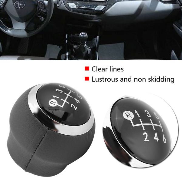 

car 6 speed gear shift lever knob for corolla verso auris yaris rav4 2007-2013