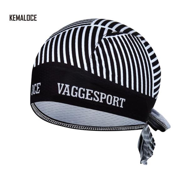 

kamaloce white black stripe loose clothing electric coolmax cycling head scarf 2018 bike bandana
