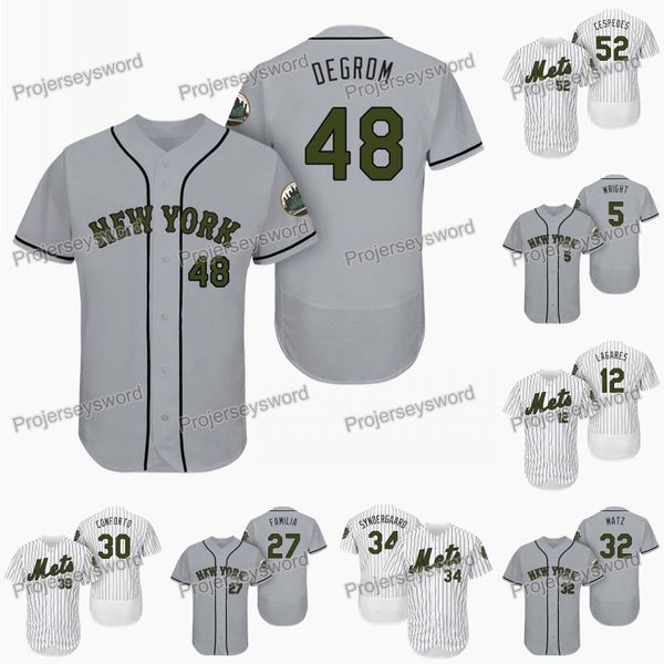 

New York Yoenis Cespedes Memorial Day Mets Jersey David Wright Juan Lagares Michael Conforto Steven Matz Jacob deGrom Flex Base Jerseys