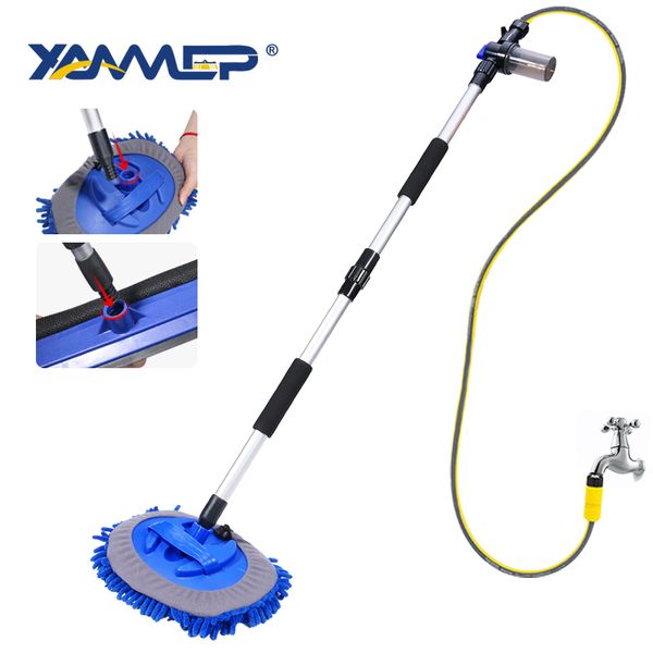 

car wash brush chenille mop cleaning windows car cleaning tools foam bottle accessories wheel long handle xammep