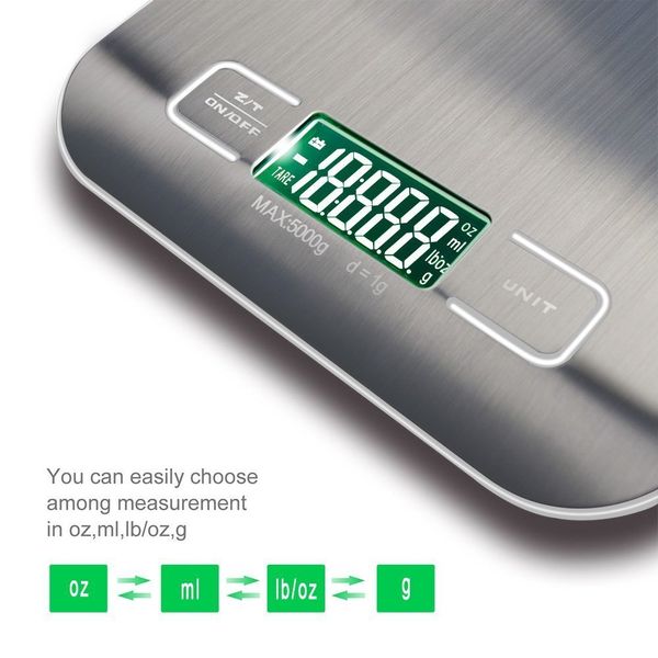 

3kg /5kg lcd electronic kitchen scales pocket scale 3000g/0.1g kitchen baking jewelry weight balance digital food scale