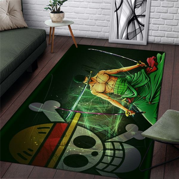 

anime carpet rug bedroom home one piece christmas gift chopper dream square carpet zoro fashion kitchen bathroom drop ship