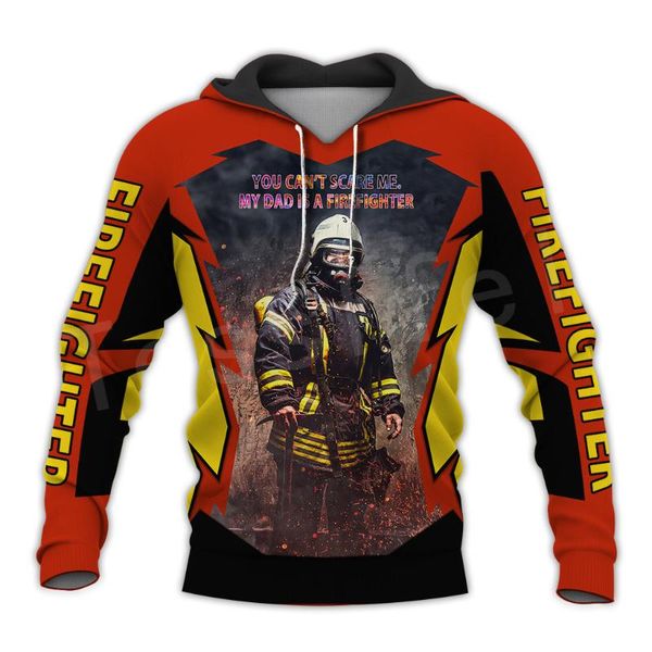 

tessffel firefighters suit firemen hero harajuku pullover newfashion 3dfullprint zipper/hoodies/sweatshirt/jacket/men/women s-6, Black