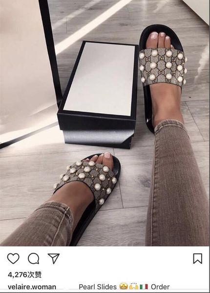 

2018 mens and womens fashion 10mm satin slide flats slide sandals with web bow summer outdoor beach flat flip flops adults slippers+box, Black