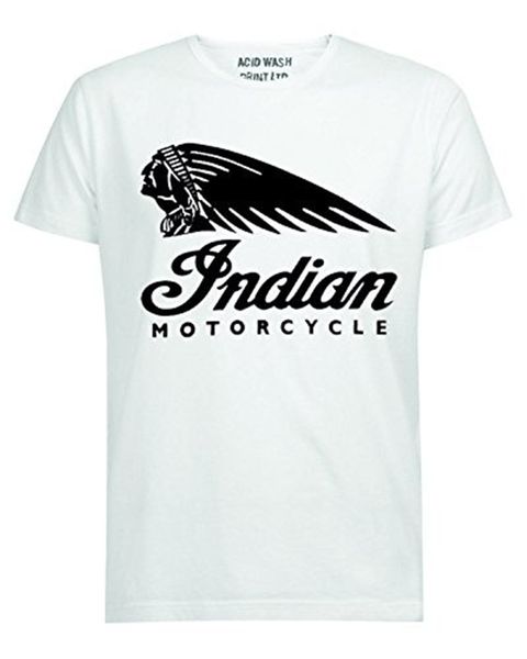 

mens designer t shirts printed indian motorcycles black white red blue mens fashion designer t shirt short sleeve s-3xlts01, White;black