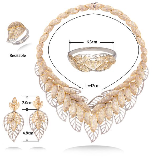

wedding necklace bridal jewelry sets turkish jewelry gold set necklace bracelet earrings ring set, Silver