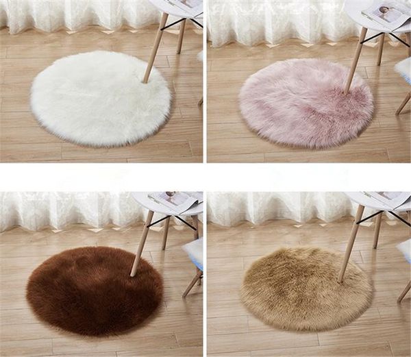 

мягкий искусственный овчины ковер крышка стула спальня коврик искусственная шерсть теплый волосатый ковер сиденье шерсть теплый текстиль мех