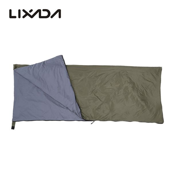 

lixada 190 * 75cm outdoor camping envelope sleeping bag camping travel hiking multifunction ultra-light 680g mat