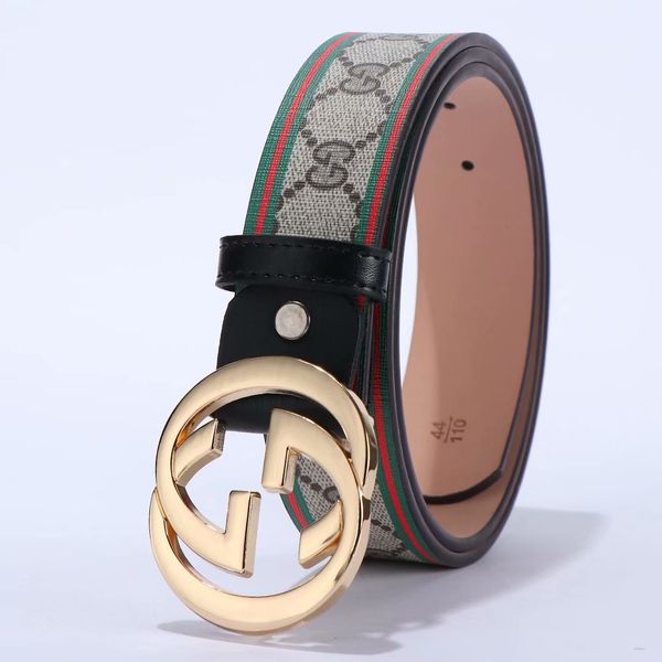 

paul men leather belt genuine leather automatic buckle rest, Black;brown