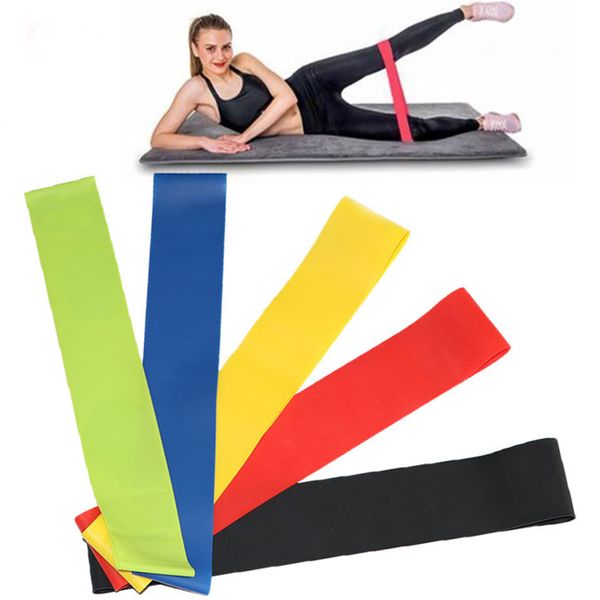 Women Yoga Exercise Straps Resistance Loop Pilates Bands Mini
