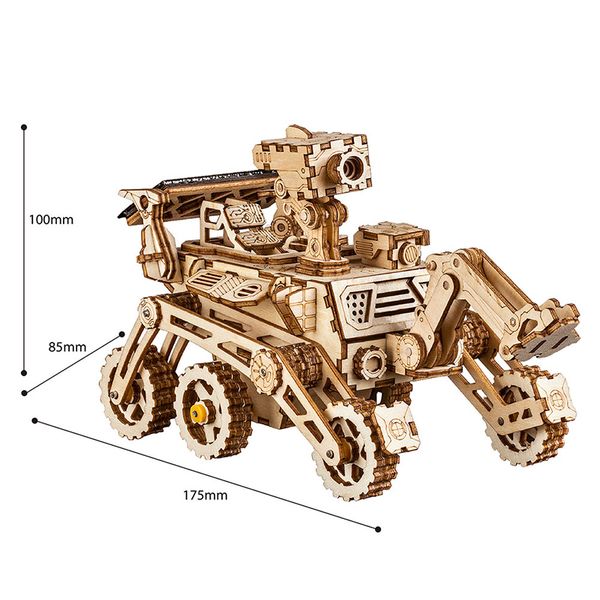 

kids solar energy toys diy model building kit space hunting assembly toys children mechanical model toy 07