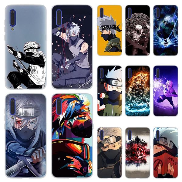 

fashion soft tpu phone case cover for coque xiaomi redmi 4x 4a 6a 7a y3 k20 5 plus note 8 7 6 5 pro naruto kakashi shippuden