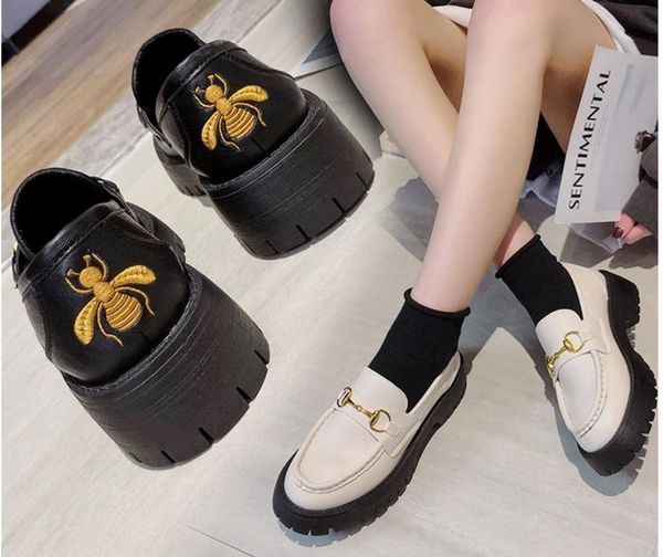 

new women flat spring loafer shoes ladies oxfords patent leather platform slip on female comfort fashion footwear, Black