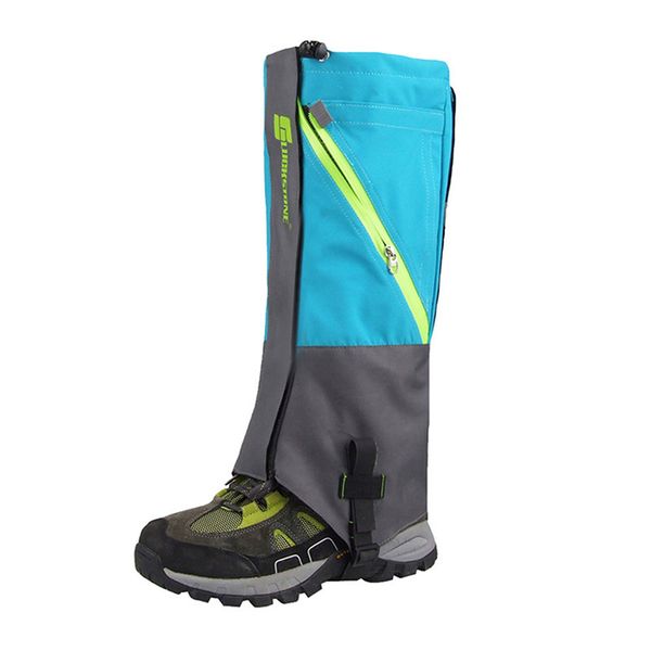 

new arrival 2pcs outdoor waterproof camping hiking snow leg gaiters for outdoor skate skiing walking shin leg protect equipment