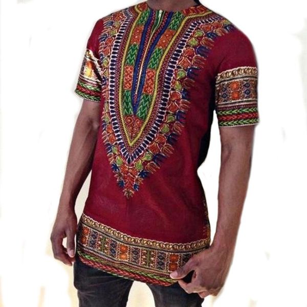 

new arrival 2018 traditional ethnic harajuku african clothes print male tshirt long sleeve hipster hip hop t shirt men tee, White;black