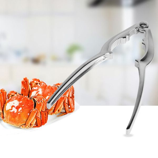 

multi-function opener crab hard shell kitchen tool stainless steel fruit accessories walnut plier nut cracker remover