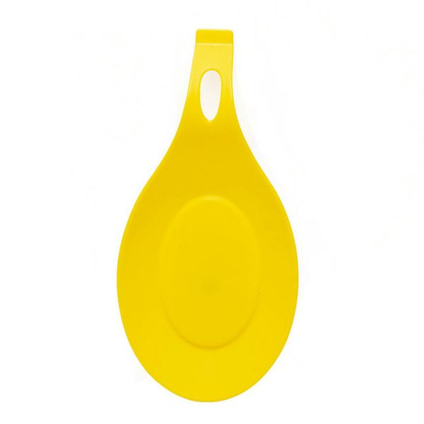 

silicone spoon rests shelf multi slot pot lid knife spatula holder kitchenware drain rack non slip pad storage accessories yljal